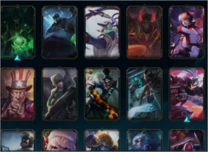 Conta Lol 157 skins LVL 244 - League of Legends