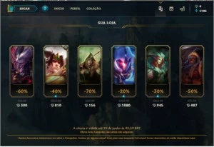 Conta nivel 30 limpa, nunca jogado ranqueada - League of Legends LOL