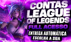 Contas League Of Legends Ferro 4 - Full Acesso Handmade+