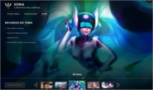 Conta LV 30 Faltando 1 Champion 85 Skins e Varios icones - League of Legends LOL