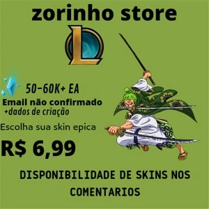 Conta smurf league of legends LOL
