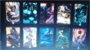 Conta upada desde 2019 nível 295, elo Gold 4. - League of Legends LOL