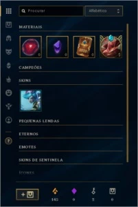 Conta lvl77 com muitas skins boas Prata 2 - League of Legends LOL