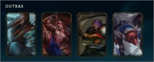 Conta lvl77 com muitas skins boas Prata 2 - League of Legends LOL