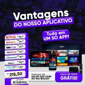 IPTV Completa: filmes, séries, futebol, UFC - Assinaturas e Premium