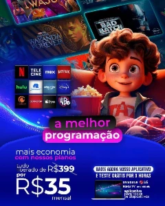 IPTV Completa: filmes, séries, futebol, UFC - Assinaturas e Premium