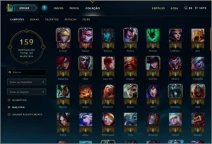 110 CHAMPS | 24 SKINS | 3 PÁG DE RUNA | EZ PULSEFIRE !!! - League of Legends LOL