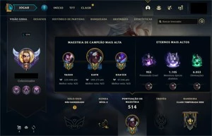 CONTA LOL - 479 Skins - RIVEN CAMPEONATO 2012 - League of Legends