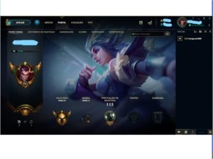 Conta League of Legends - Gold IV - LVL 65 LOL