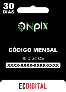 Recarga Onpix - Pix TV Mensal 30 dias - Gift Cards