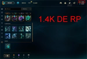 PROMOÇÃO 1.4k DE RP + SKINS PRETÍGIOS 2022 ( +BRINDE NO TFT - League of Legends LOL