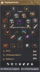 Conta Black Desert SA Striker 270 PA Kutum com Email