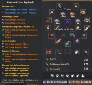 Conta Black Desert SA Striker 270 PA Kutum com Email