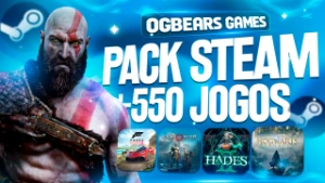 [MAIS VENDIDO] PACK STEAM +500 JOGOS - ACESSO VITALICIO 