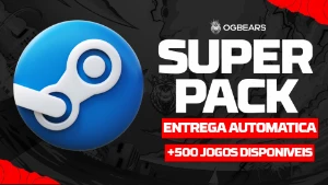 ⭐ SUPER PACK STEAM +550 Jogos | Novos jogos toda semana