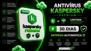 🛡️ Kaspersky Premium + Vpn Ilimitada 30 Dias ⚡ - Assinaturas e Premium