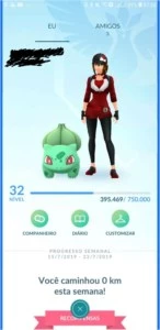 Pokémon Go: Conta Lvl 32