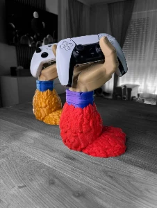 Suporte controle universal Goku ssj4 - STL 3D