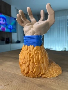 Suporte controle universal Goku ssj4 - STL 3D - Outros