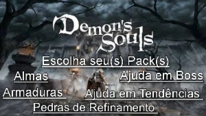 Demons Souls Remake - Promoção Almas / Sets / Pedras / Ajuda - Playstation