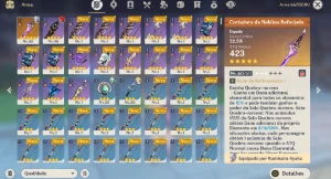 AR30 - Ayaka + BIS + Diluc + 70 T I R O S!!!!! - Genshin Impact