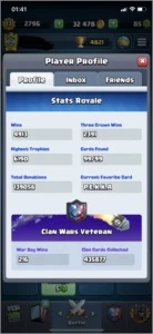 Conta Clash Royale / LVL 13 / 43 MAX CARDS / 70 EMOTES