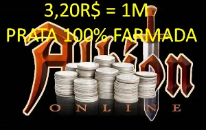 3,20R$ = 1M de prata - Albion Online