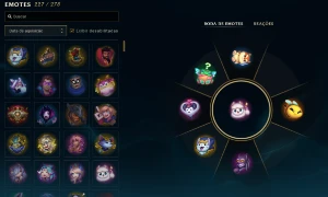 Conta league of legends (BR) lvl 482, dima I, 727 skins LOL
