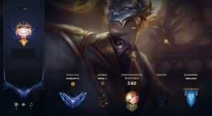 Conta league of legends (BR) lvl 482, dima I, 727 skins LOL