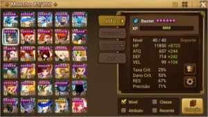 Summoners War 27 6* 6 Nat 5 - Outros