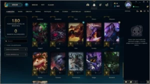 Conta Gold 2 46 champs 5 skins - League of Legends LOL