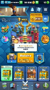 Conta Clash Royale Nível 15