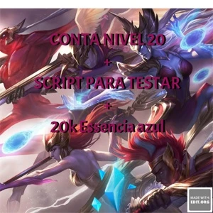 Conta LVL 20 + 20k de EA + SCRIPT VITALICIO INDETECTÁVEL