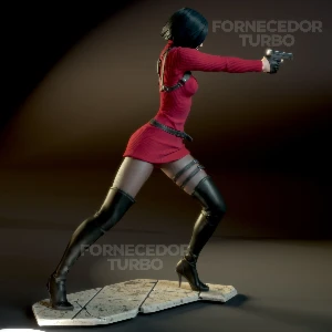 Ada Wong - Resident Evil - Stl 3D - Outros