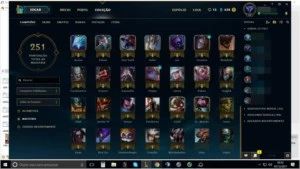 Conta gold 2 67 campeões 15 skins - League of Legends LOL