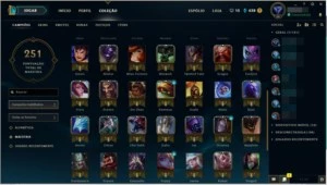 Conta gold 2 67 campeões 15 skins - League of Legends LOL