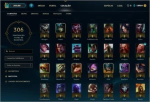 Conta Diamante V +100 skins - League of Legends LOL