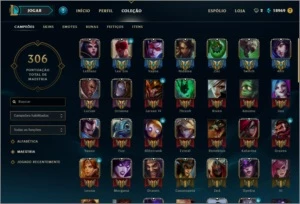 Conta Diamante V +100 skins - League of Legends LOL