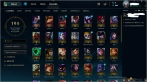 CONTA TOP COM 66 CHAMPS E 24 SKINS TOP, BARATISSIMA. - League of Legends LOL