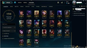 CONTA TOP COM 66 CHAMPS E 24 SKINS TOP, BARATISSIMA. - League of Legends LOL