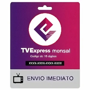 TVE Tv Express 30 dias - Gift Card - Gift Cards