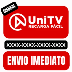 UniTV Recarga mensal 30 dias - Gift Card