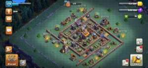 Cv13 Semi Full Th13 Paisagem Skins Troca Nick 500 Gemas - Clash of Clans
