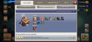 Cv13 Semi Full Th13 Paisagem Skins Troca Nick 500 Gemas - Clash of Clans