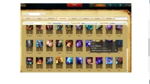 CONTA GOLD 5 TROCO POR RP TBM - League of Legends LOL