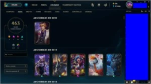 Conta de League of Legends Season 3 LOL
