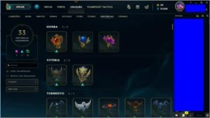 Conta de League of Legends Season 3 LOL