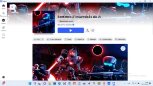 Roblox Conta De Sentinela Insurreição Ia