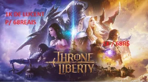 Throne And Liberty - 500 Lucent 34R$ - 1K De Lucent 68R$ - - Steam