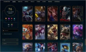 CONTA LOL 3 SKINS ULTIMATES - League of Legends